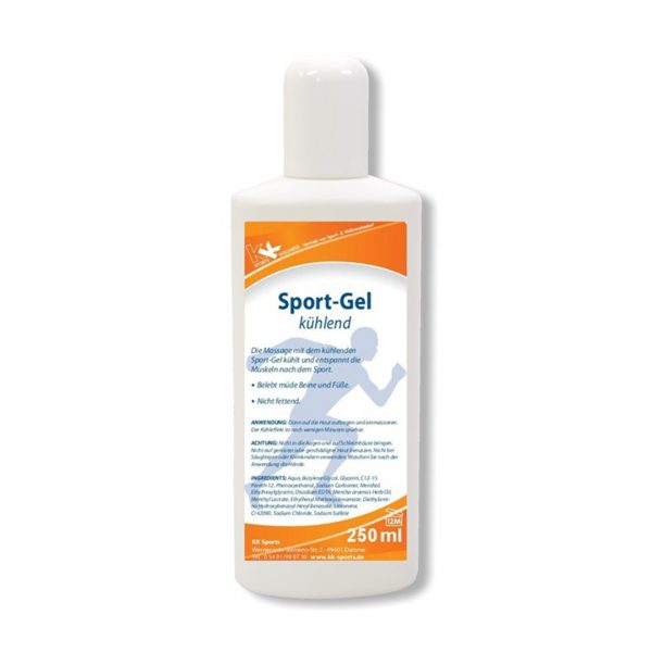 Sportgel kühlend