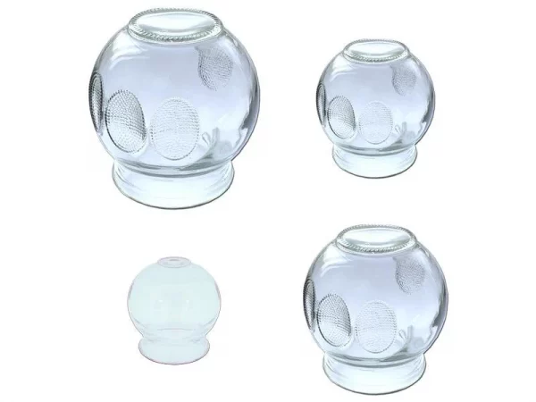 Schröpfglas Set 4-teilig